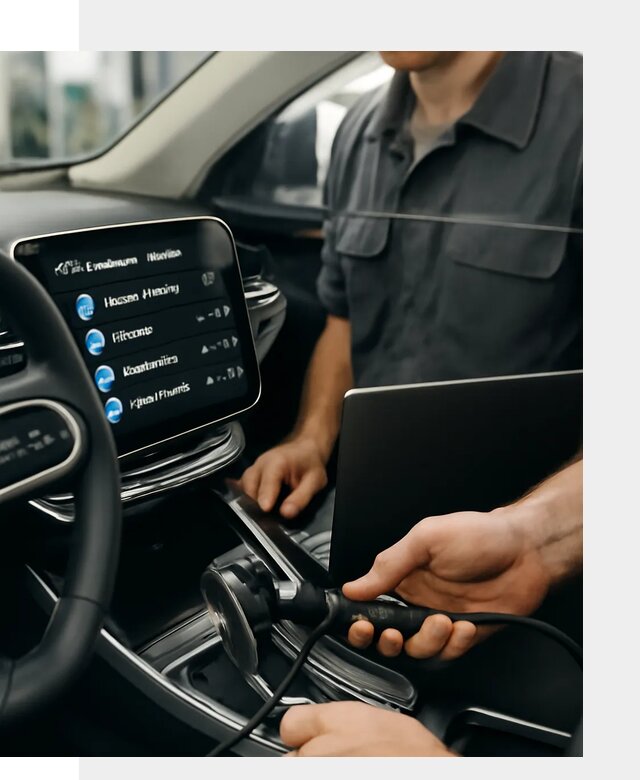 Установка приложений Geely для мультимедиа автомобиля в Дивногорске