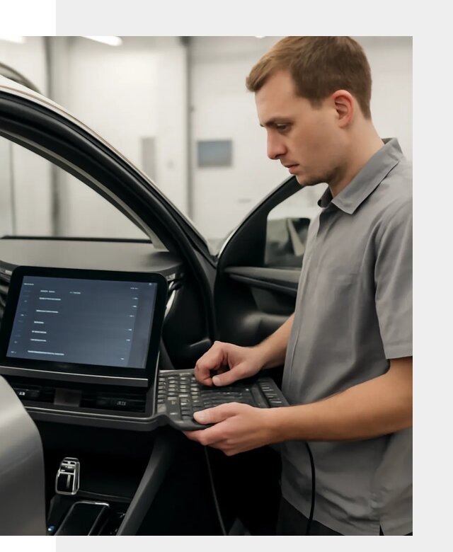 Русификация мультимедиа автомобилей Lynk Co в Дивногорске