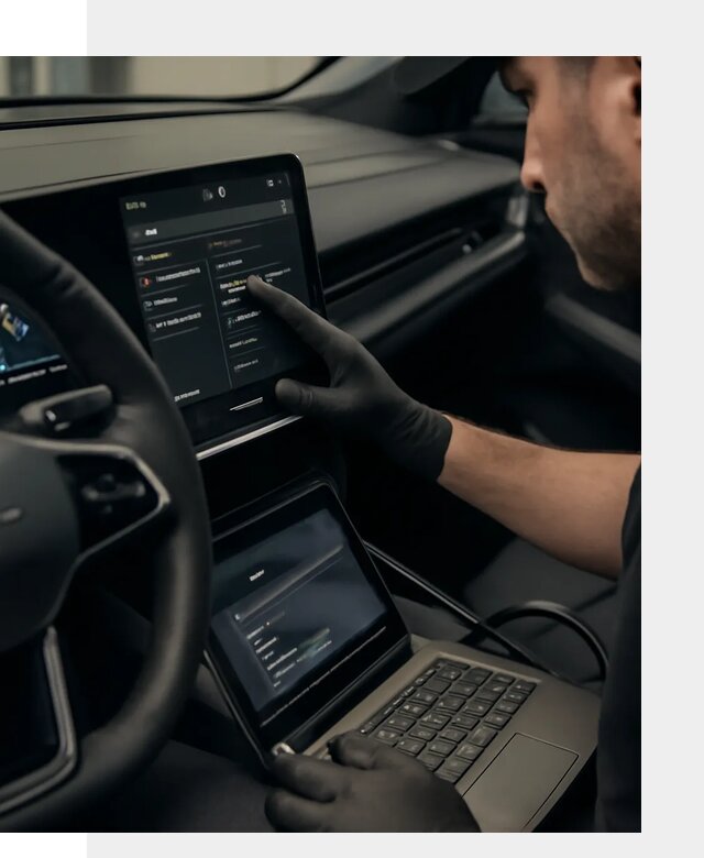 Русификация приборной панели Rising автомобиля в Дивногорске