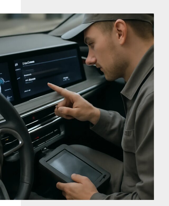 Русификация приборной панели автомобиля Voyah в Дивногорске
