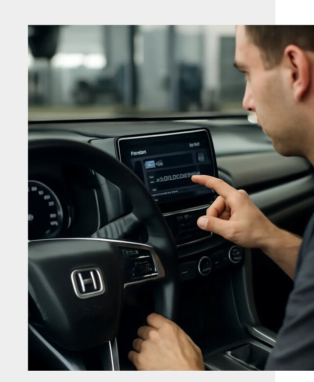 Русификация панели приборов Honda в Дивногорске по цене 5055 ФастМобиль-Двн